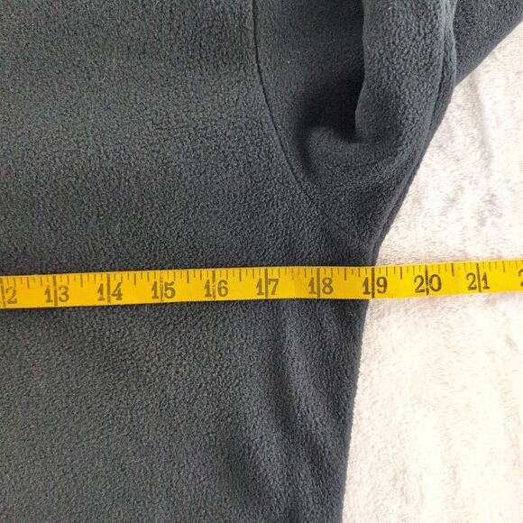 Vintage Patagonia Capilene Fleece Quarter Zip Women's Small Black GorpCore - Picture 6 of 8